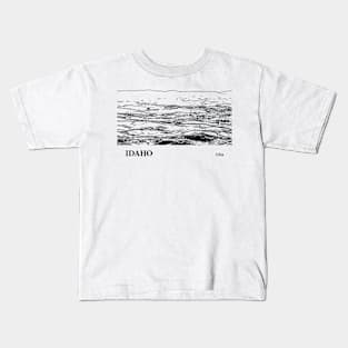 Idaho USA Kids T-Shirt